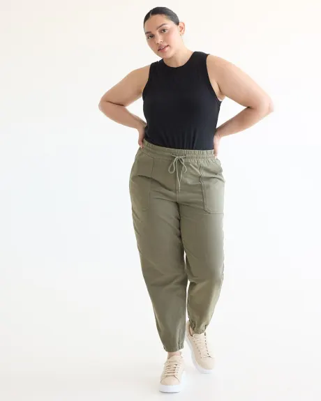 Pantalon jogger à taille haute - Long