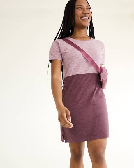 UPF 50 Short-Sleeve Dress - Dry Lux Hyba