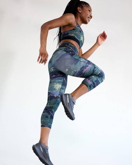 Legging capri Pulse à taille haute avec poches - Hyba