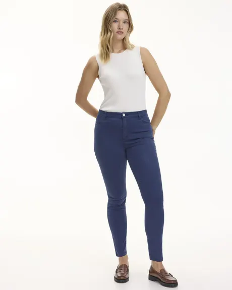 Skinny-Leg High-Rise Pants