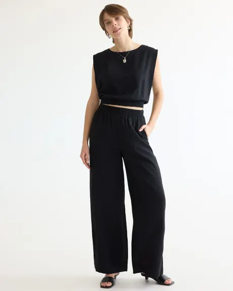 Wide-Leg Pant - Petite