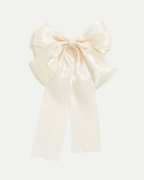 Organza Bow Hair Clip