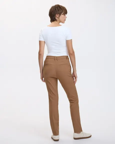 Slim-Leg High-Rise Pants - The Iconic (R) - Petite