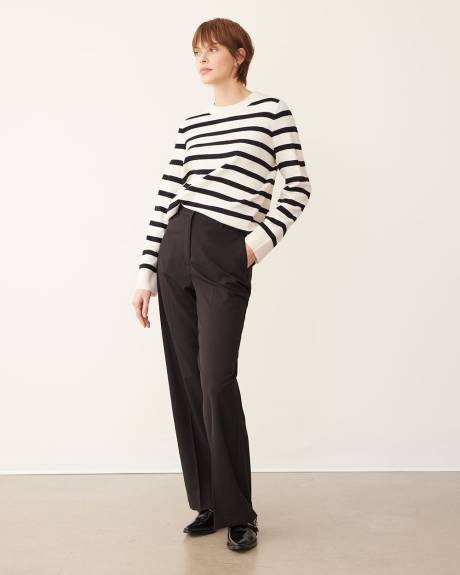 Straight-Leg High-Rise Pant - The Timeless - Petite