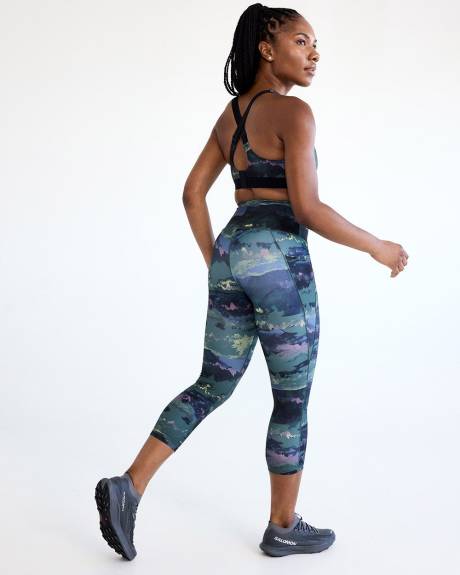 Legging capri Pulse à taille haute avec poches - Hyba