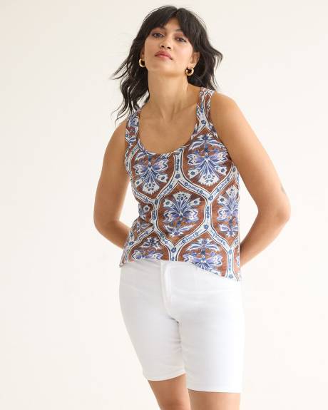 Camisole à col dégagé