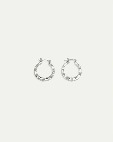 Hammered Hoops