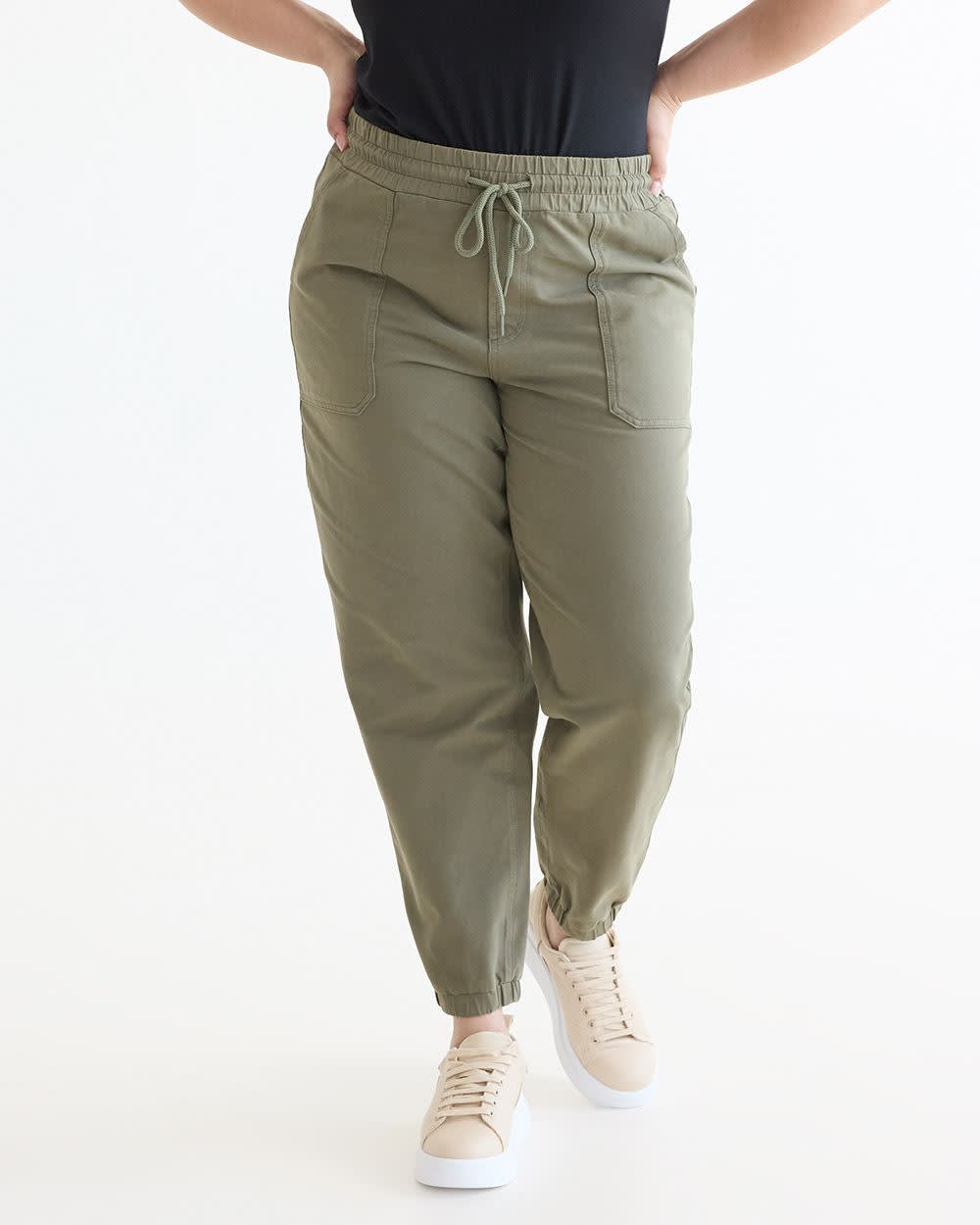 Pantalon jogger à taille haute - Long