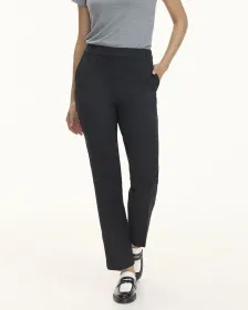 Pantalon taille haute et jambe droite - Le Stretch Moderne (MD)