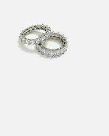 Rings with Rhinestones - Set of 2