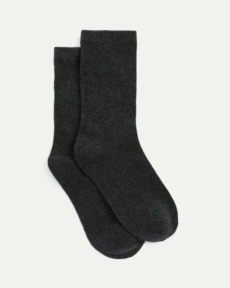 Straight-Up Solid Socks, set of 1