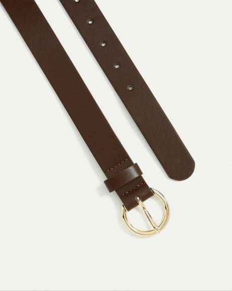 Basic Faux Leather Belt