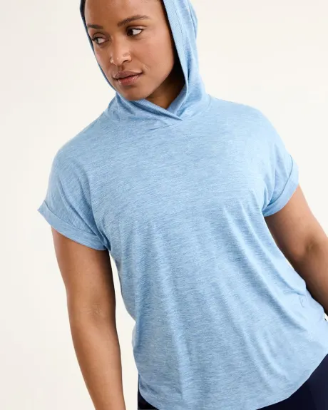 Extended-Sleeve Hooded Tee - Dry Lux Hyba