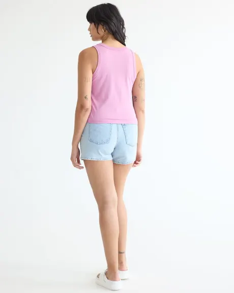 Camisole à encolure dégagée