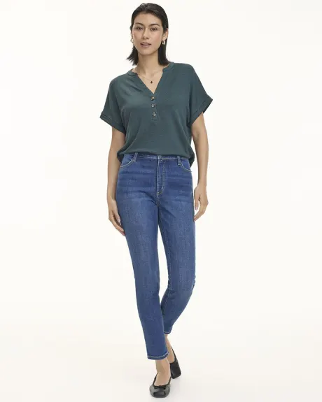 Skinny-Leg Ankle Jean - Petite