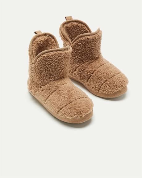 Sherpa Bootie Slippers