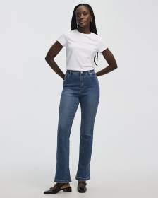 Boot-Leg Mid-Rise Jean