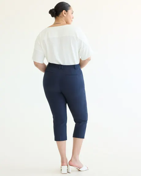 Pantalon capri à jambe étroite et taille haute - L'Iconique (MD) - Petite