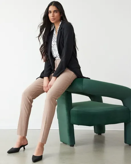 Slim-Leg High-Rise Ankle Pant - The Iconic (R)