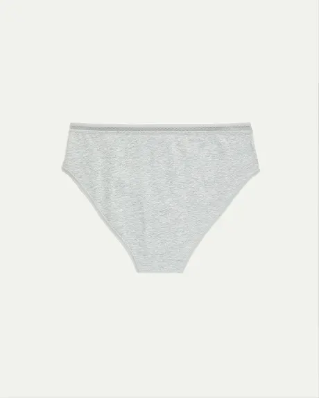 Culotte bikini en coton - R Line