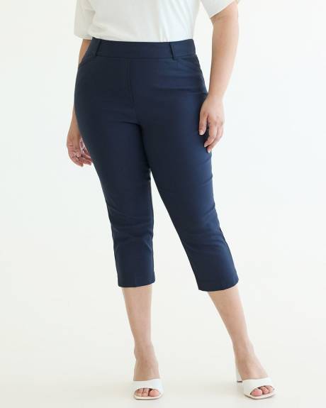 Slim-Leg High-Rise Capri Pants - The Iconic (R)