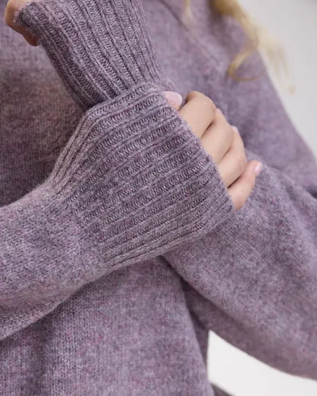 Ultra-Soft Long-Sleeve Crew-Neck Sweater