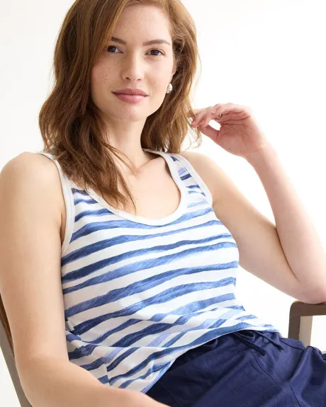 Camisole à col dégagé