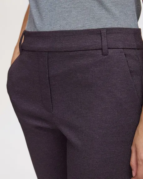 Pantalon à taille haute et jambe droite - Le Stretch Moderne (MD) - Petite