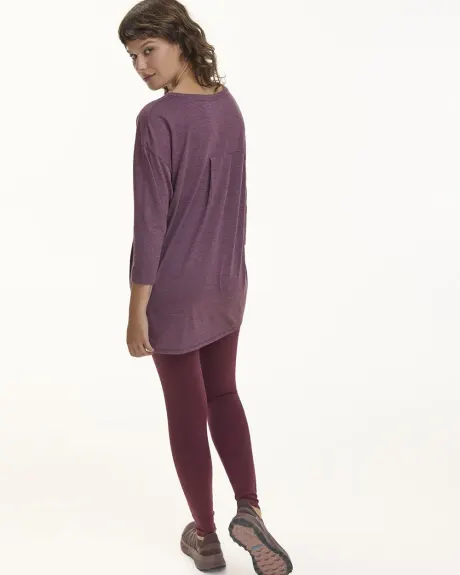 Long-Sleeve Crew-Neck Tunic - Dry Lux Hyba Essentials