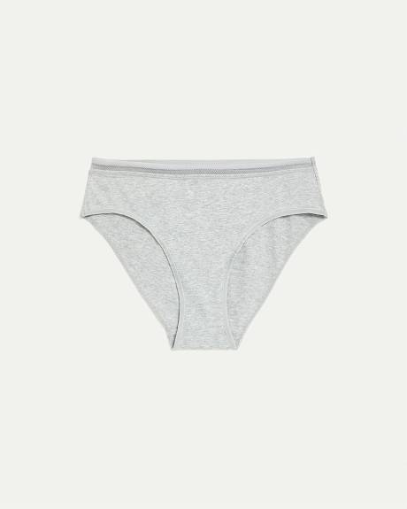 Culotte bikini en coton - R Line