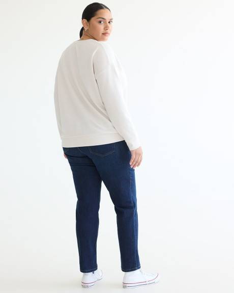 Long-Sleeve Crew-Neck Sweatshirt - R Essentials