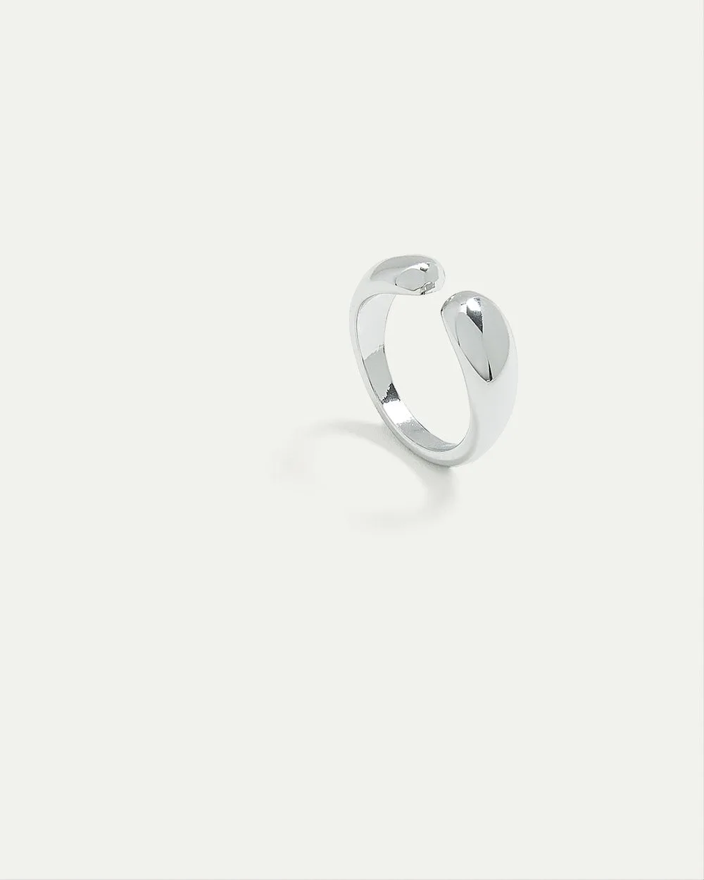 Curved Open Ring