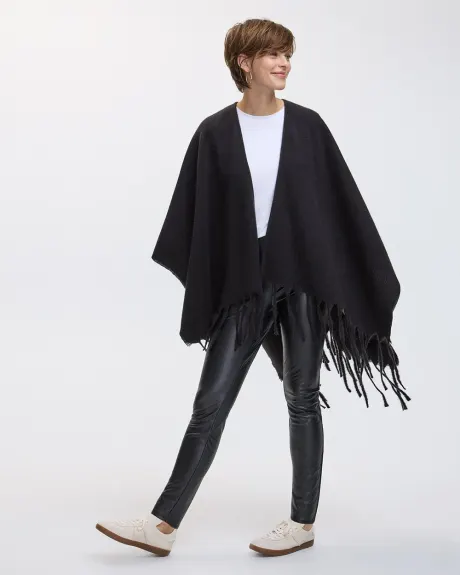 Poncho à franges