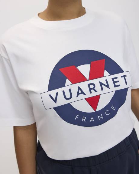 T-shirt à manches courtes et col rond - Vuarnet pour Hyba