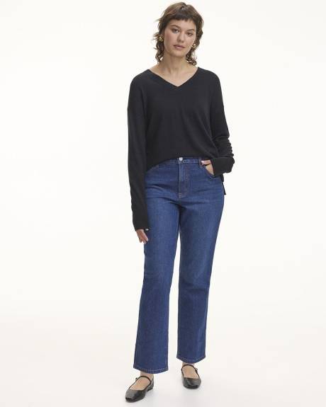 Straight-Leg Mid-Rise Jean - The Classic - Tall