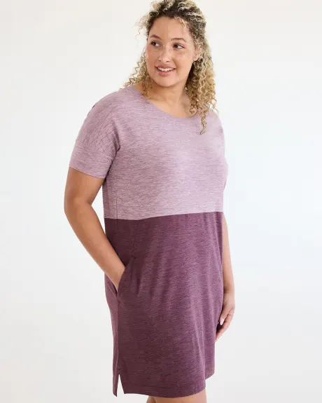 UPF 50 Short-Sleeve Dress - Dry Lux Hyba