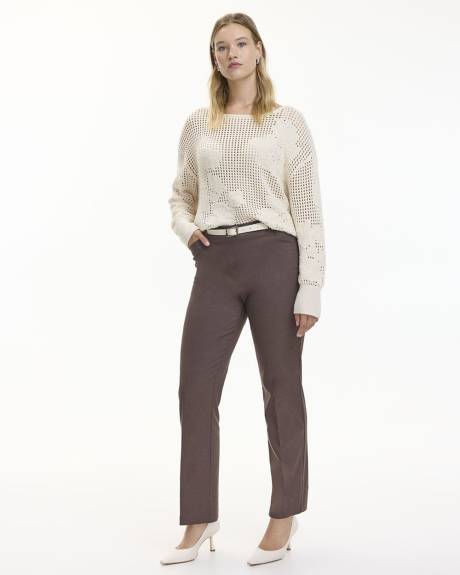 Straight-Leg High-Rise Pants - The Iconic (R)