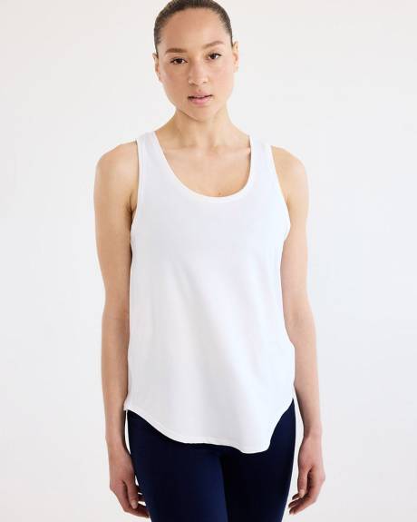 Sleeveless Scoop-Neck Top, Dry Lux Hyba Essentials