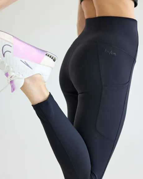 High-Rise Pulse Legging with Sealed Pockets - Hyba