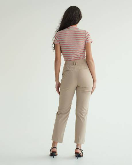 Super High-Rise Straight-Leg Ankle Pant - Petite