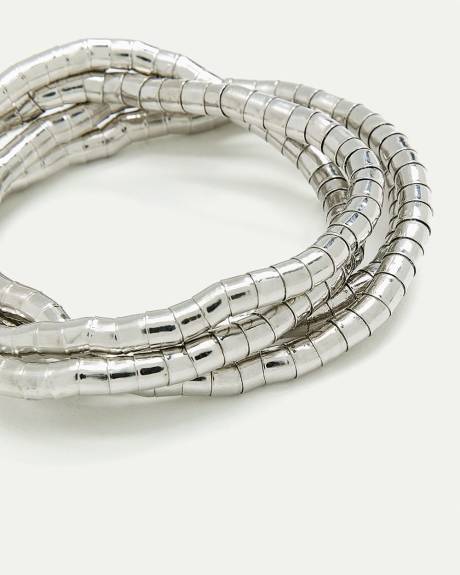 Snake Chain Bracelet - Set of 4