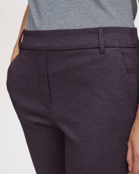 Pantalon à taille haute et jambe droite - Le Stretch Moderne (MD) - Long