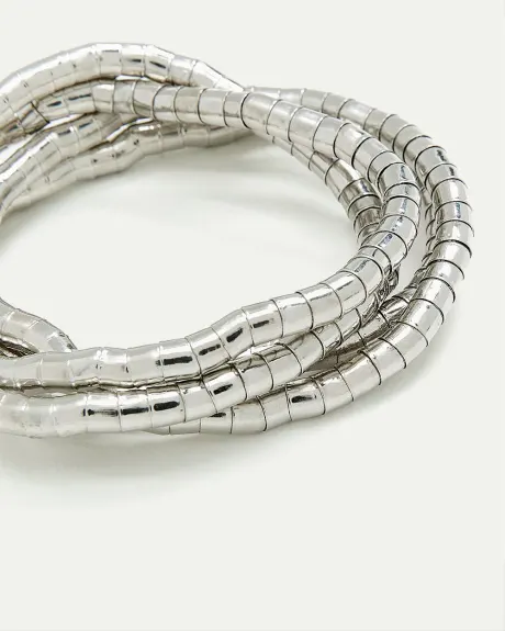 Snake Chain Bracelet - Set of 4