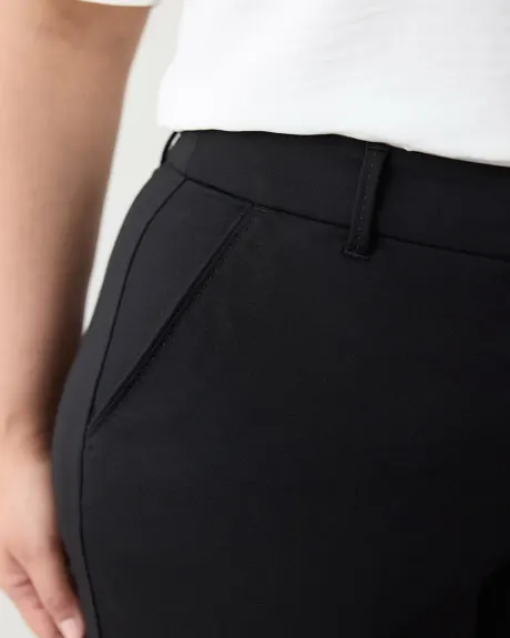 Pantalon à taille haute et jambe étroite - Le Stretch Classique - Coupe Courbes