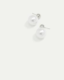 Earrings with Pearl Pendants