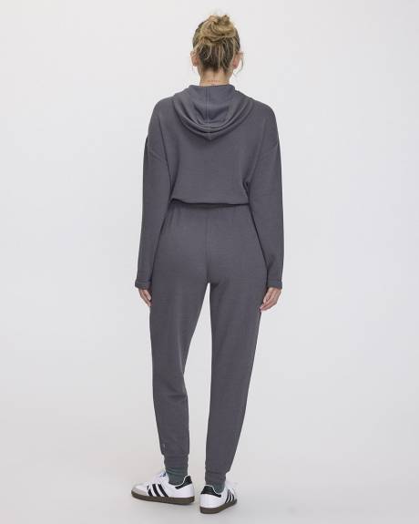 Pantalon jogger en tricot gaufré - Hyba