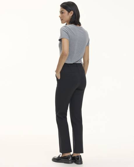 Pantalon taille haute et jambe droite - Le Stretch Moderne (MD) - Long