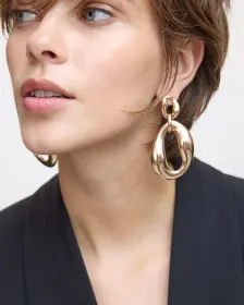 Earrings with Bubble Pendants