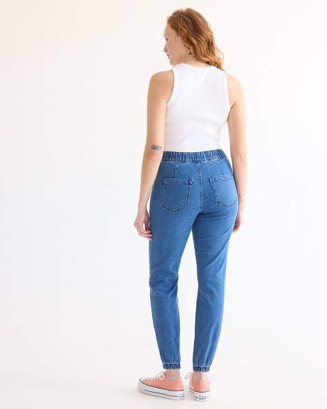 Pantalon jogger en denim