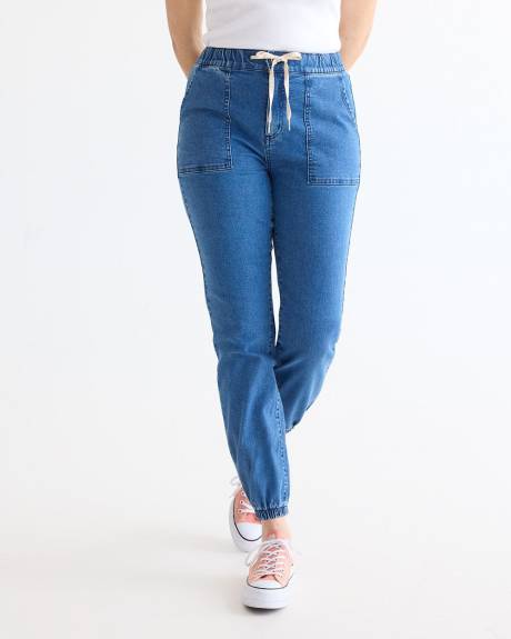 Pantalon jogger en denim